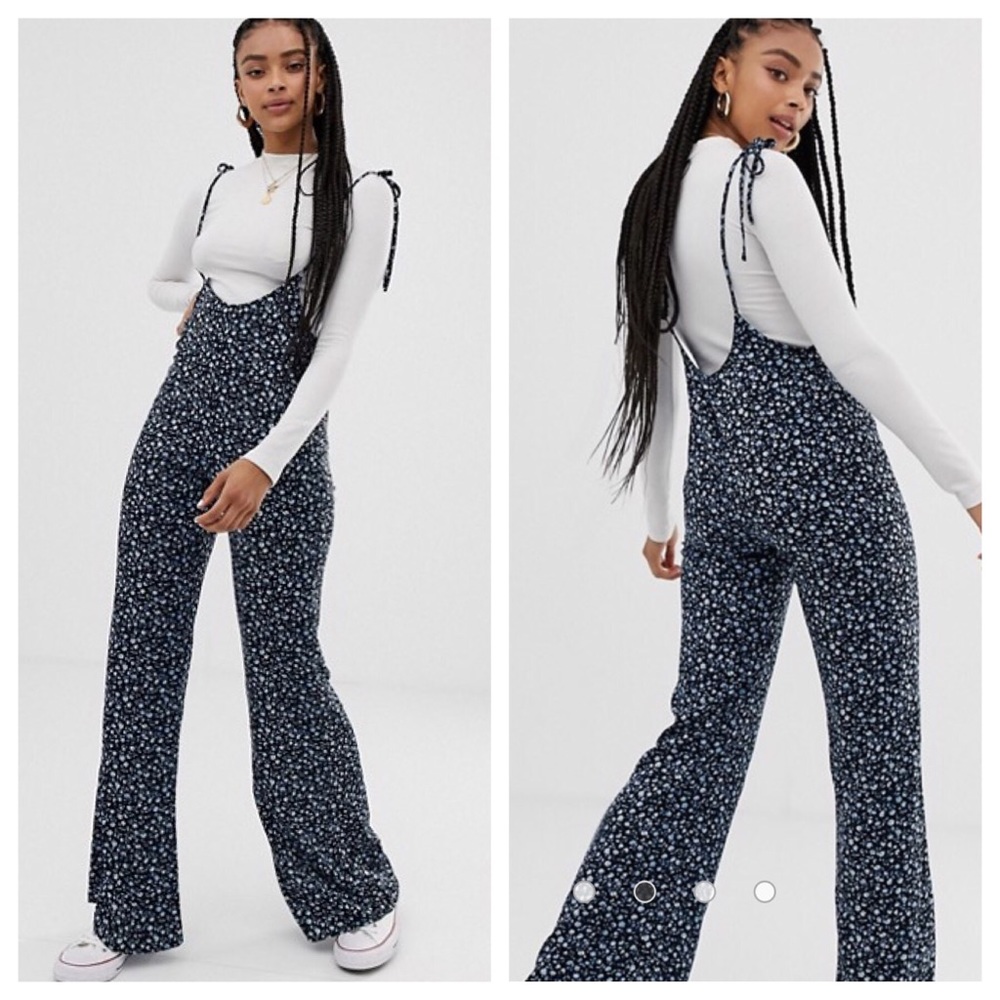 Floral Jumper Overall